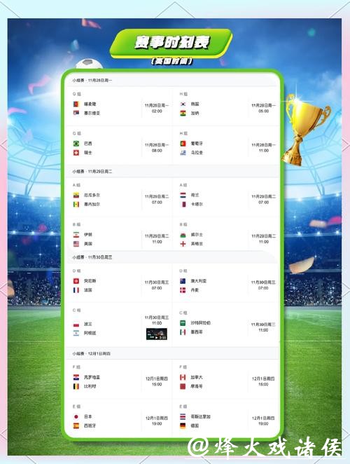 世界杯让球站：跨赛事资讯即时更新